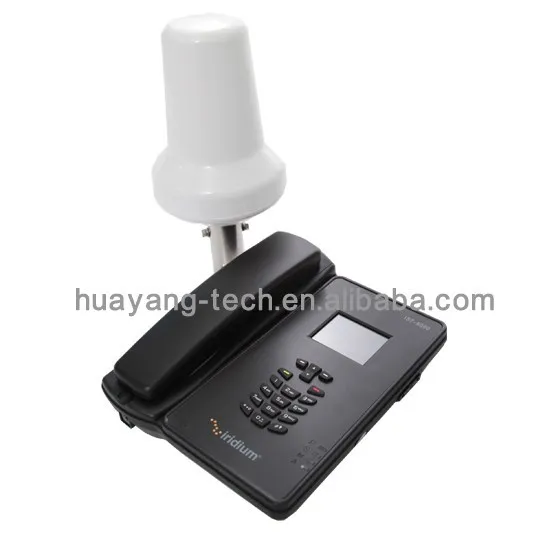 Iridium Fixed satellite phone with antenna