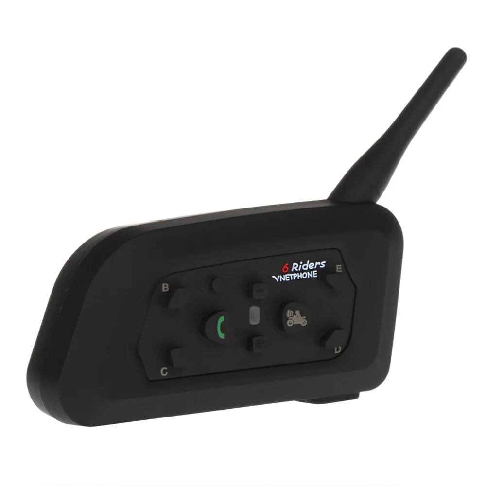 V6C New Full Duplex 1200M Football Referee intercom headset