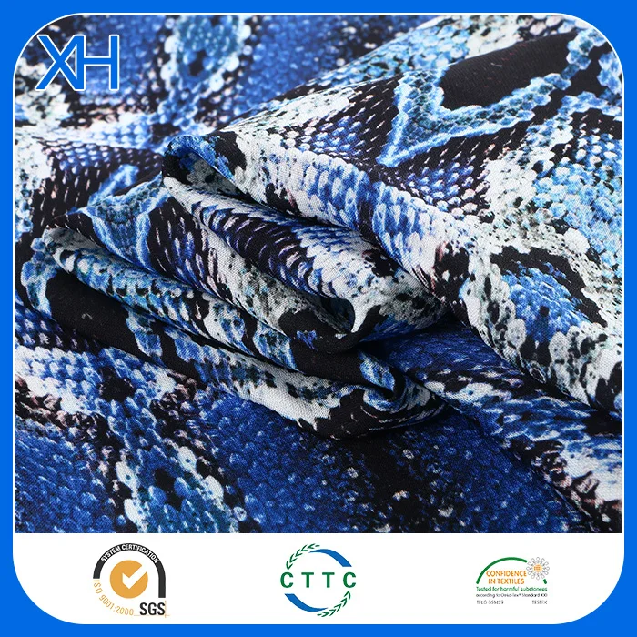 
Printed Pure Silk Fabric Wholesale Double Georgette Fabric Natural Mulberry Silk 