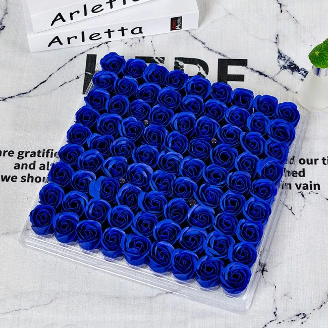 Menior rose Soap flowers bath bombs  SPA bath salt bubble OEM