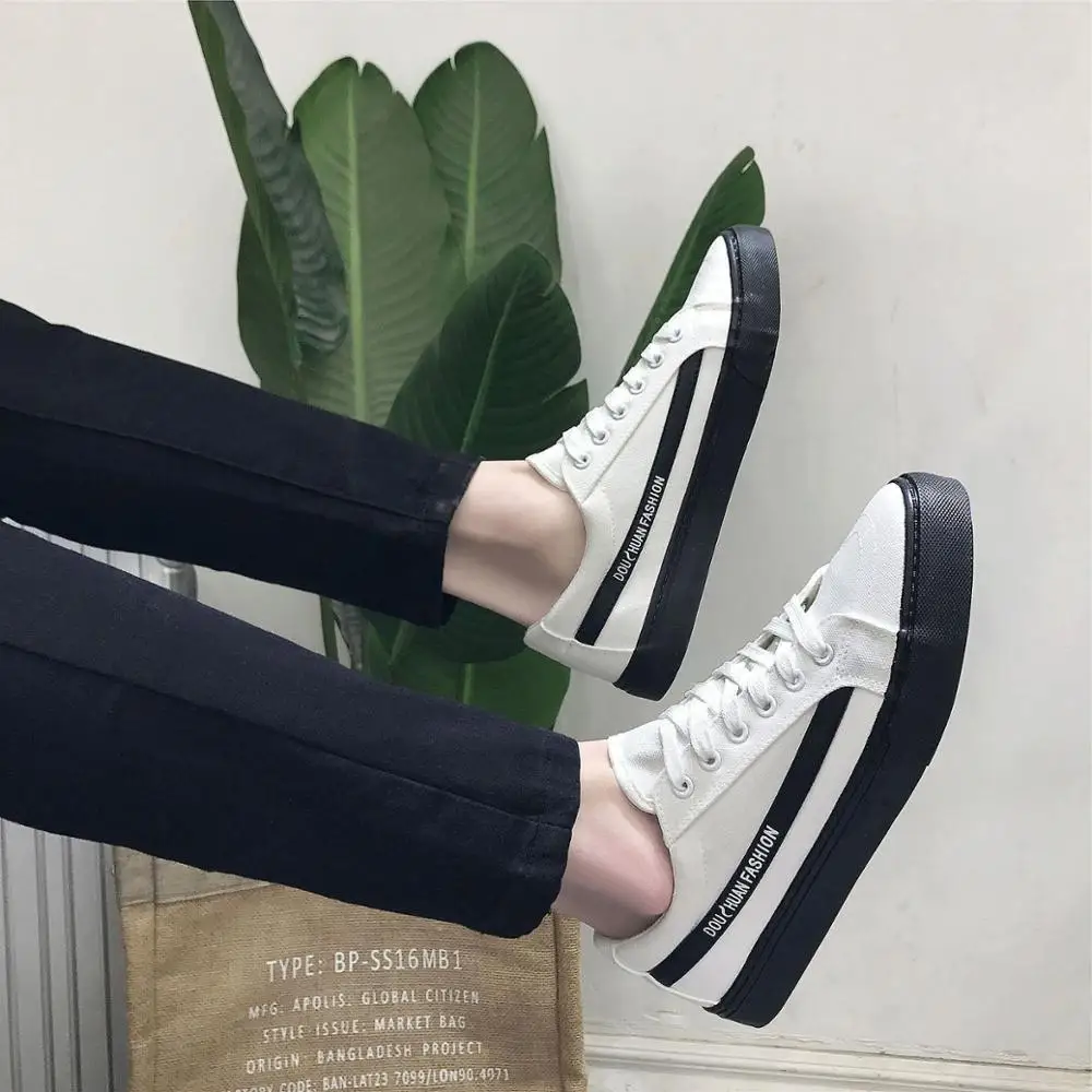 Factory Sell Cheap Hot Sale Fashion Adults Classic Casual Rubber outsole Man Canvas Shoes