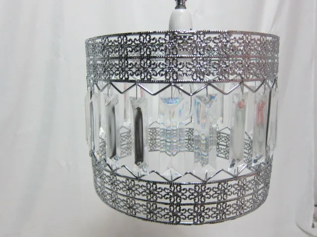 Modern pendant light lampshade frames