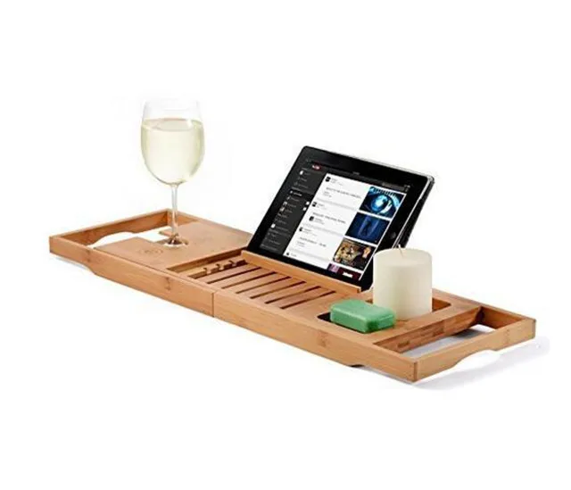 
bathroom accessories wooden bath bathtub reading tray 