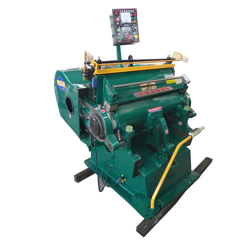 ML 750/930 Semi-automatic Paper Die cutting and Creasing Machine for Making Carton Box