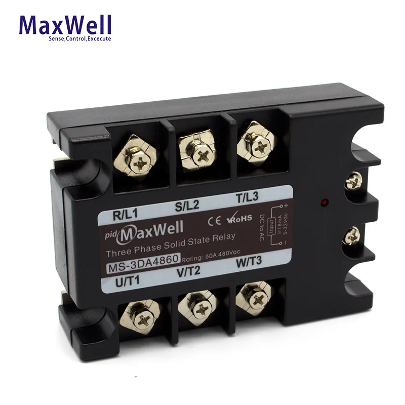 MS-3DA4880 480v 3 phase zero crossing ssr relay