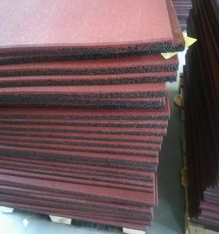 Factory Customization Non Toxic Gym Rubber Floor Rubber Flooring Rubber Mat