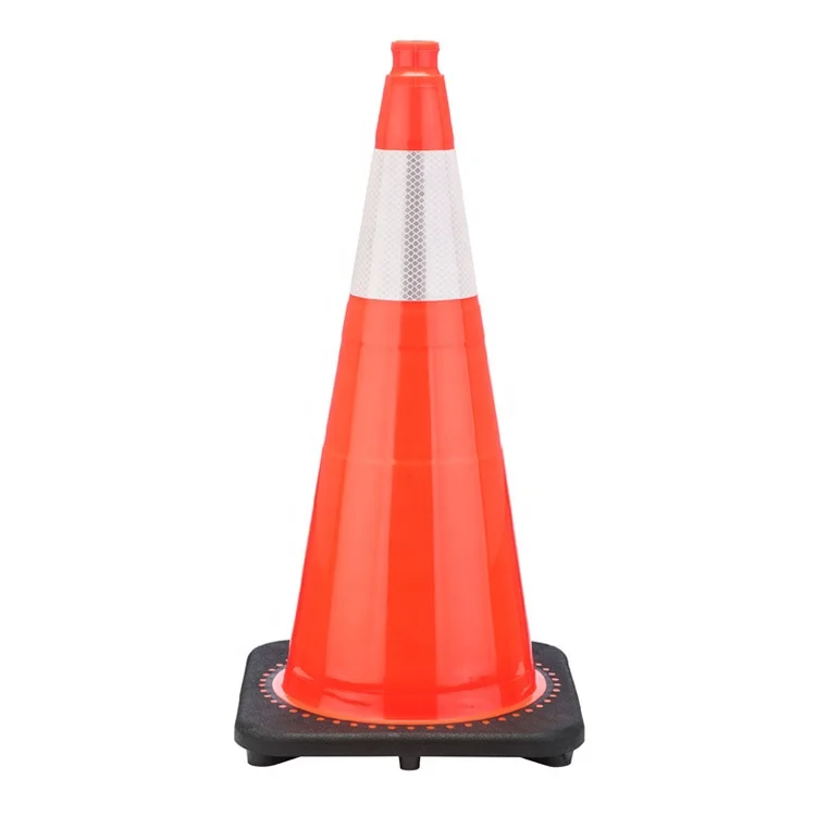 
High Impact Strength 70cm Reflective Security Traffic Cone 