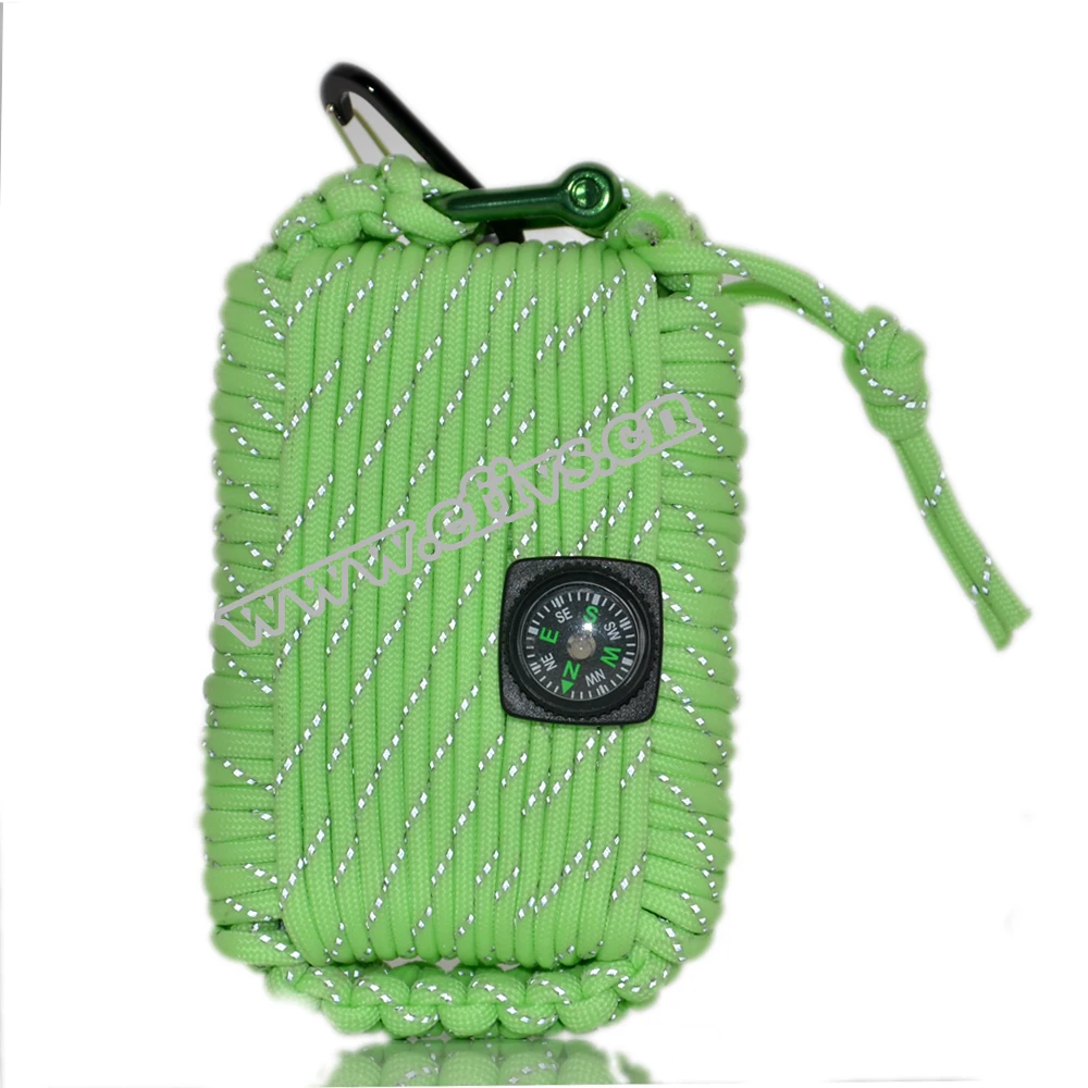 2016 trending hot products wholesale alibaba paracord grenade disaster zombie survival kit for outdoor and mountain climbing
