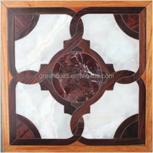 Exotic parquet from China (wooden with stone)