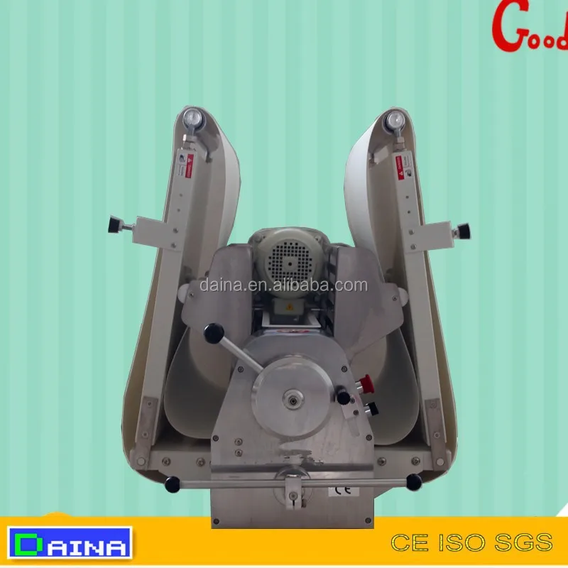 dough sheeter with working table