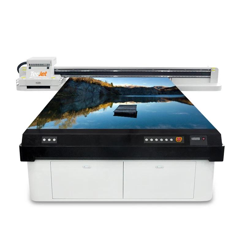 TECJET Varnish uv printer 3D digital flatbed printing machine