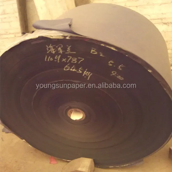 Толстая и ламинированная черная картонная доска/Двусторонняя доска/бумага и бумага