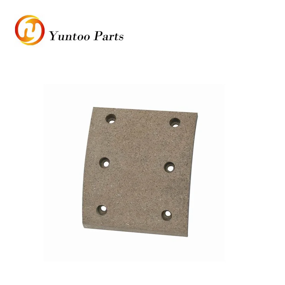 
Chinese bus spare parts brake lining pads 