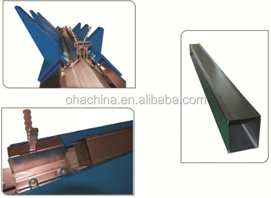 duct zipper HF-II ,Square duct seam closing machine,square duct seam closer
