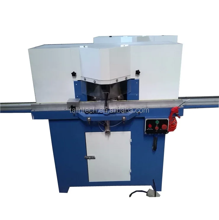 
double saws aluminum angle cutting machine 