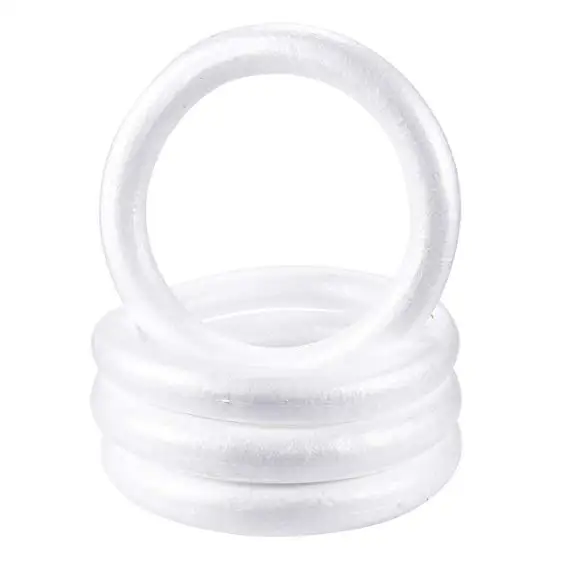 YIPAI Гладкий Полистирол Пенопласт цветочный венок кольца для украшения ремесла