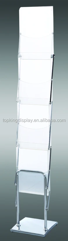 A4 Acrylic Catalogue shelf/Literature racks