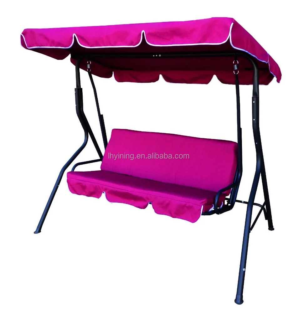 
3 seat indoor swing chair patio hanging chair adult swing chair free stand patio swing 