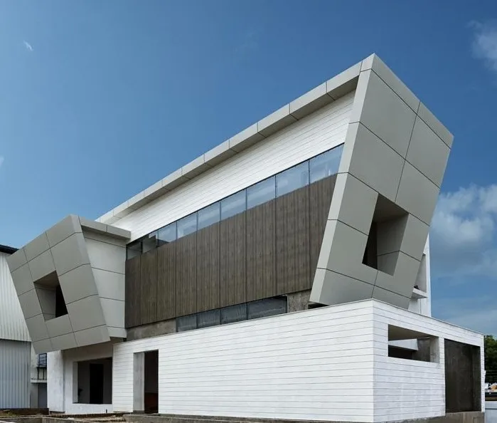 4mm PVDF coating EXTERIOR cladding facade ACP sheet aluminum composite panel