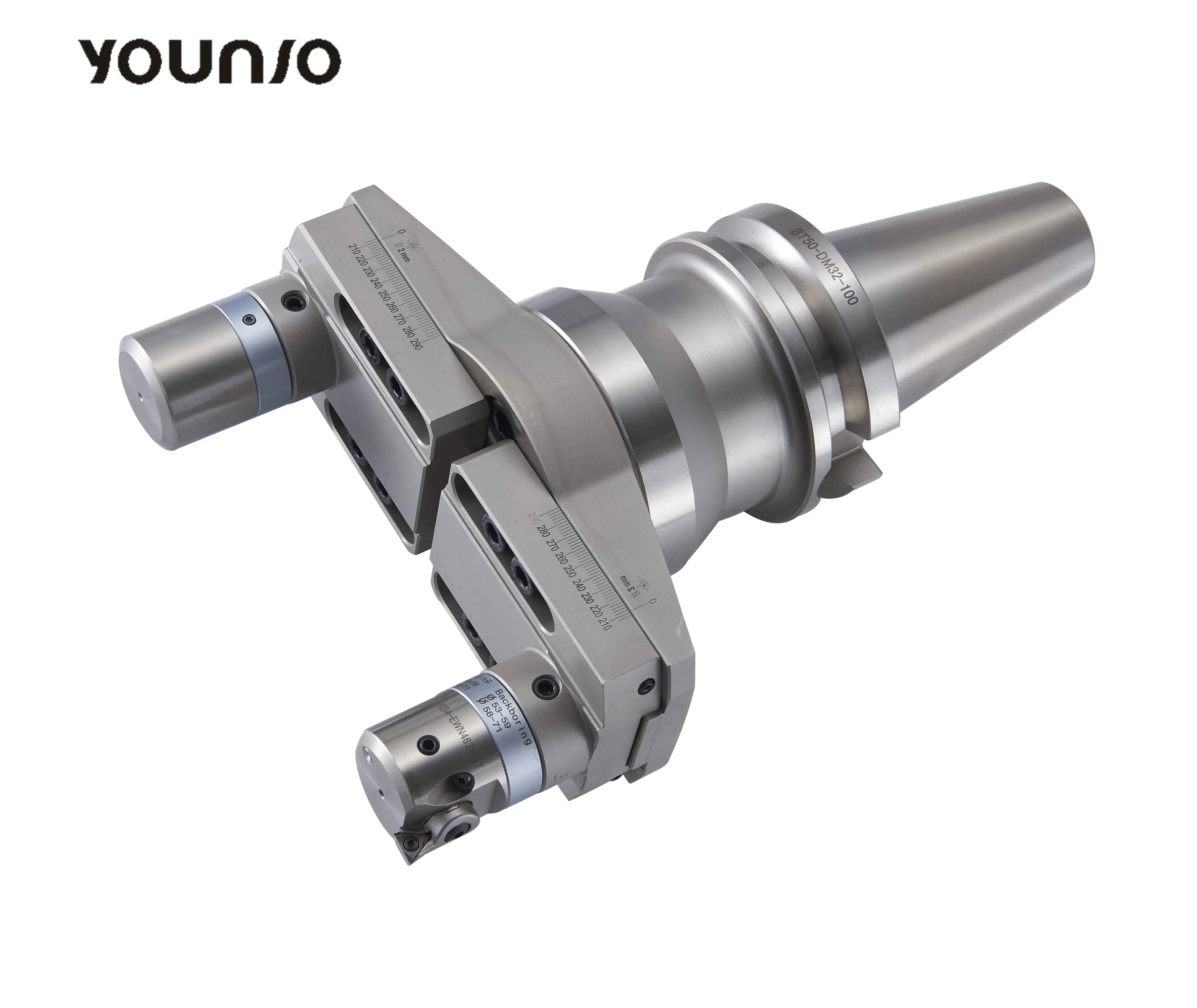 Younio bt40 bt50 cnc токарный фрезерный станок токарный патрон для большого диаметра Расточная головка