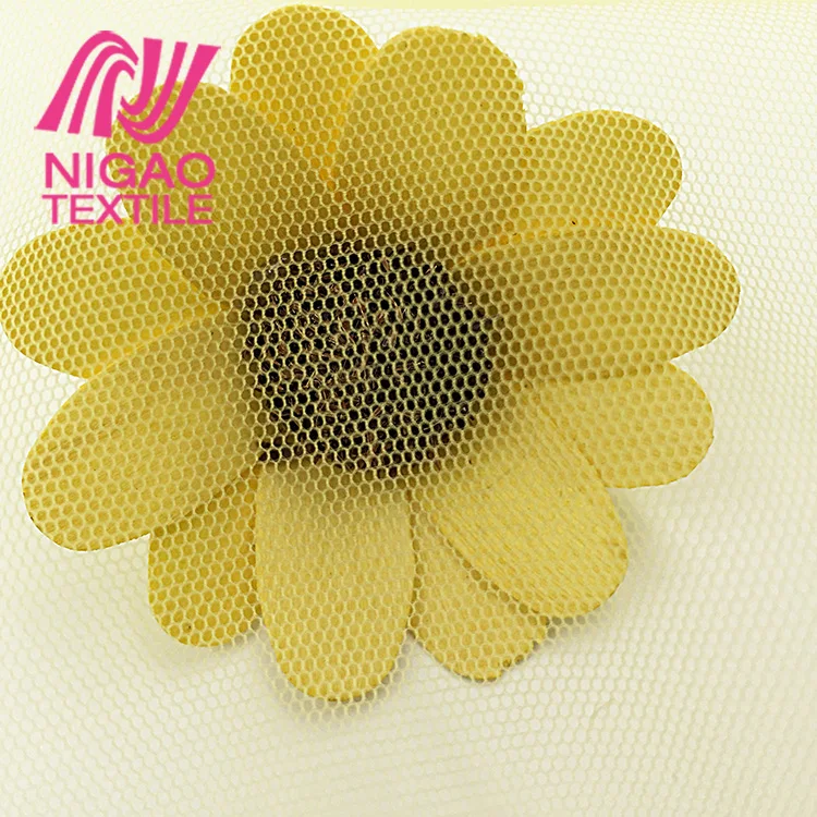 
100% Nylon Textile Mesh Fabric Breathable Material Hexagonal Holes Net Fabric Wedding Tulle Fabric Colors Lightweight Knitted 