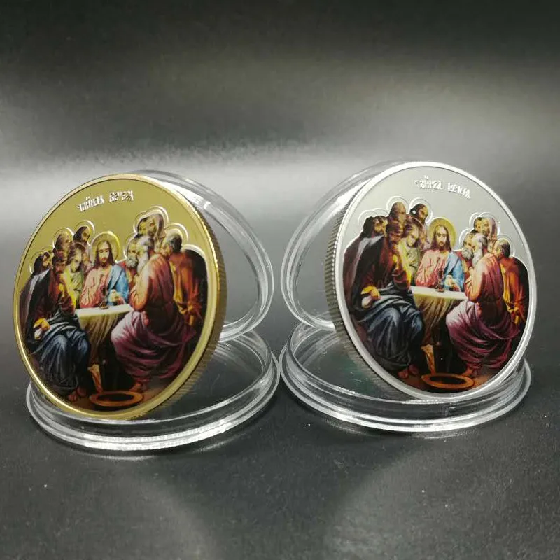 custom promotional double side gold silver panda coin