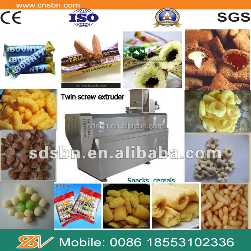 Chocolate Core Filled Snacks Machinery