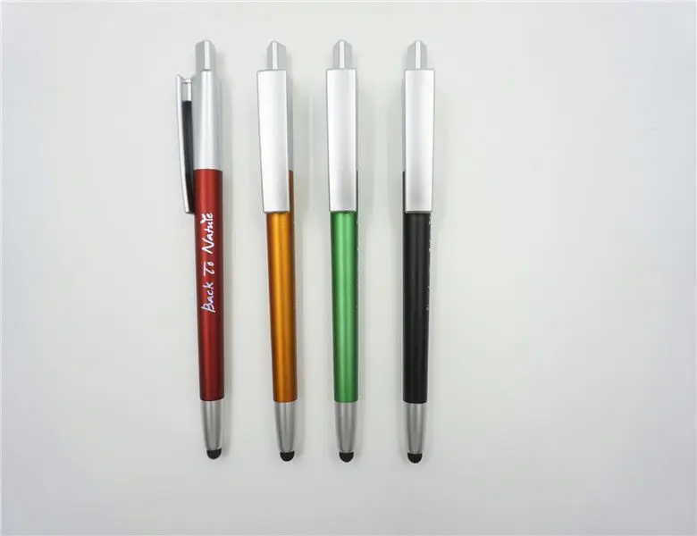 J346 Good Quality Custom led logo pen in pen body/special model touch screen led pen