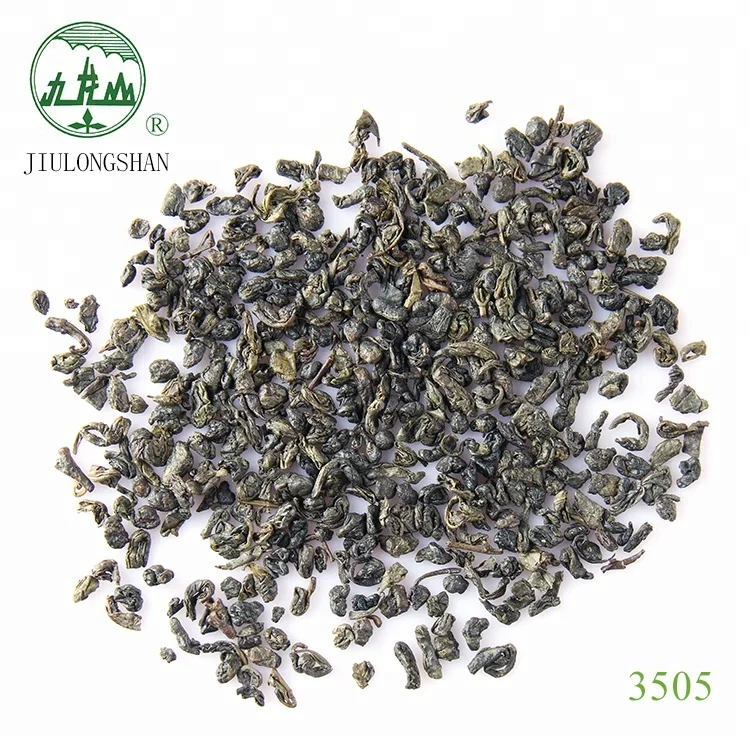 3505 China Te  Verde Irganico Green Tea Gunpowder Tea
