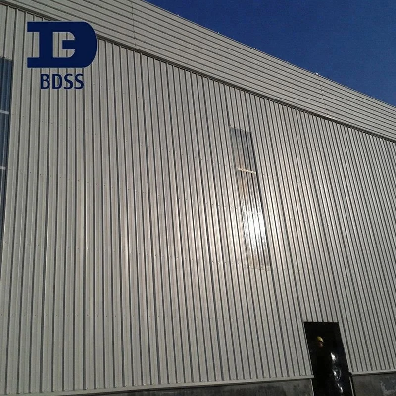 
ISO Certified Prefab Steel Structure Workshop Warehouse Construction 