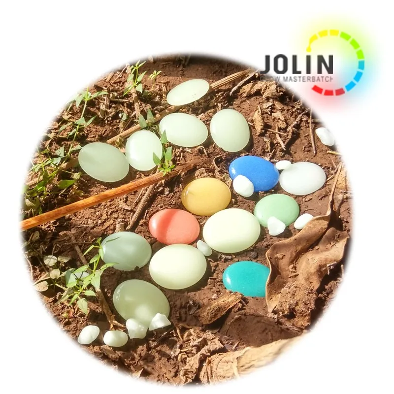 glow in the dark rocks glowing driveway pebbles photoluminescence gravel luminous paving stones