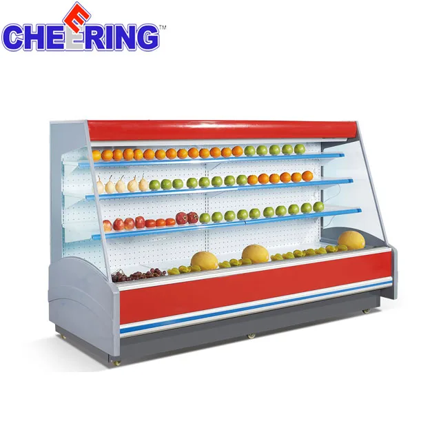 
commercial refrigerator for fruits and vegetables vegetable refrigerator for supermarkets , supermarket obst vitrine 