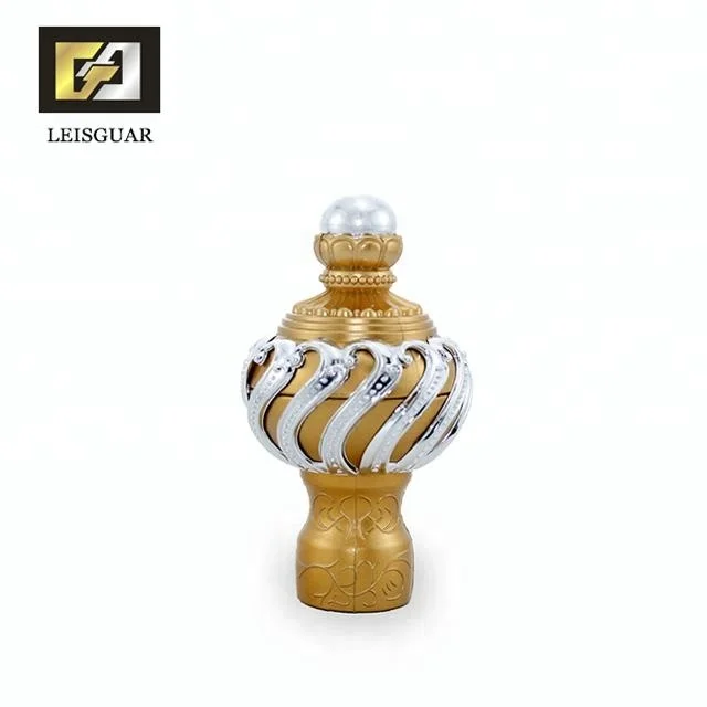 Hot Sales Curtain Rod End Caps Modern Decorative Curtain Finials
