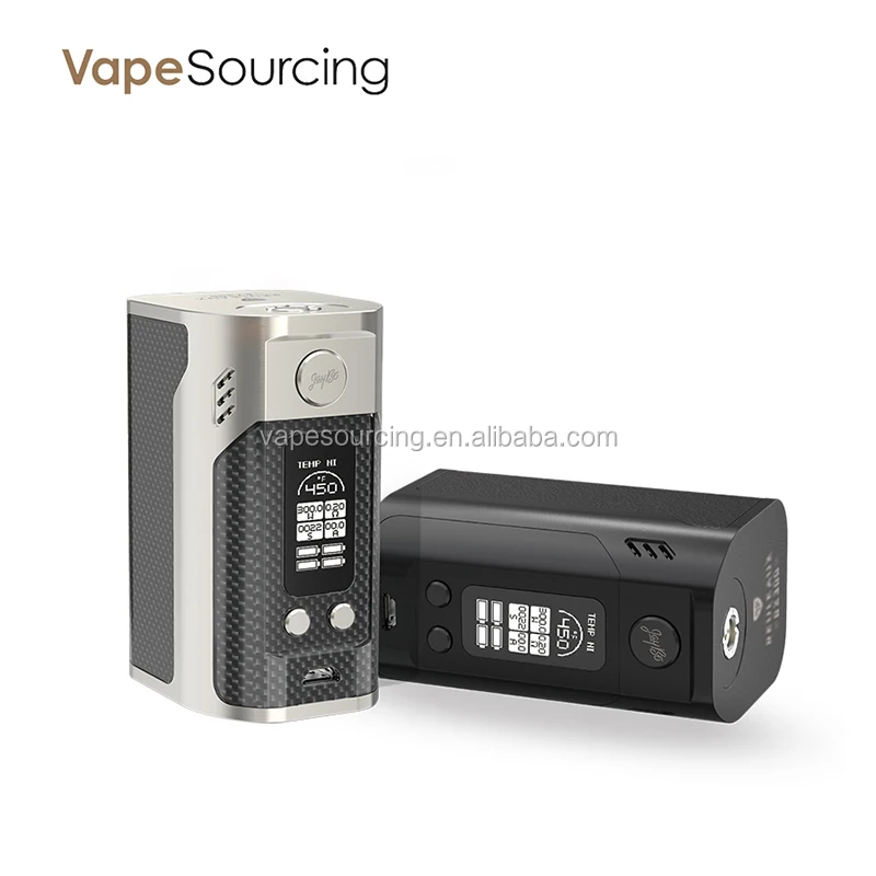 
The First Vape Mod Original Wismec RX300 uses 4 x 18650 Battery Reuleaux rx300 is Power Bank 