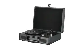 UK Record Player Turntable for Vinyl Records 3-Speed with Stereo Speakers Belt Driven Vintage Record Player