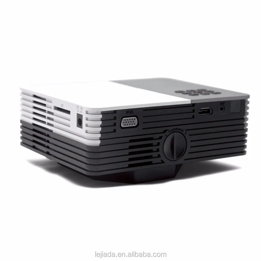 Заводского изготовления GM50 AV USB VGA SD HDMI с 1080 P HD led мини-Проектор