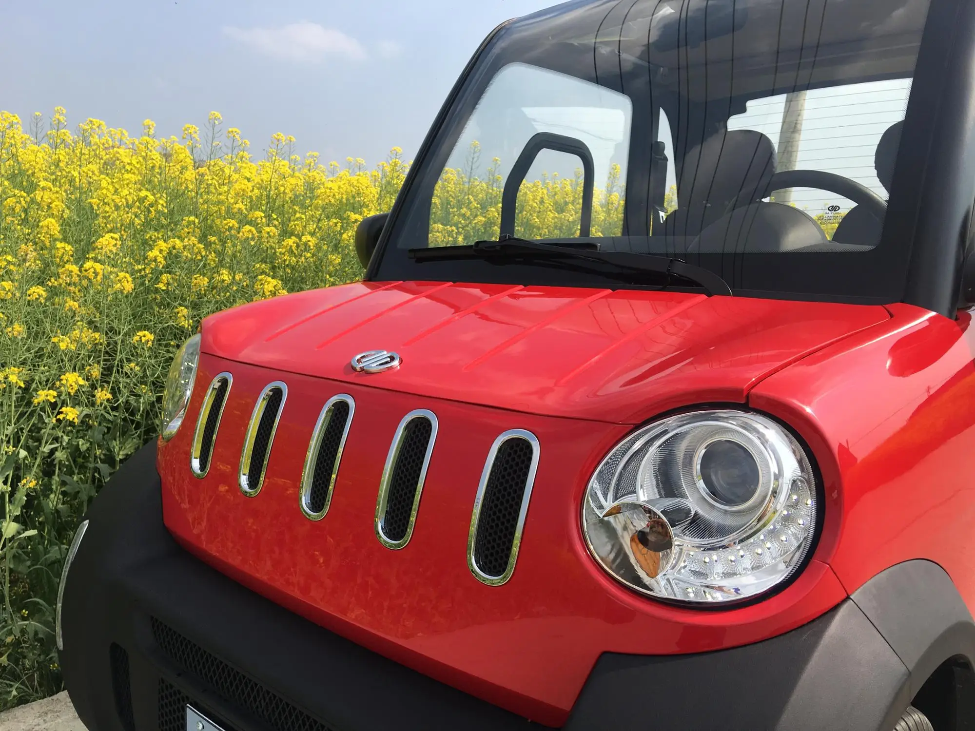 Low speed 4 wheels EV Whole Vehicle Type Approval EV LHD RHD, Lead acid battery Electric vehicle L6e-BP 45Km/h