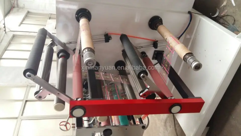 High speed 600mm width cellophane film slitter machine/plastic film winder/cutting machine pvc film