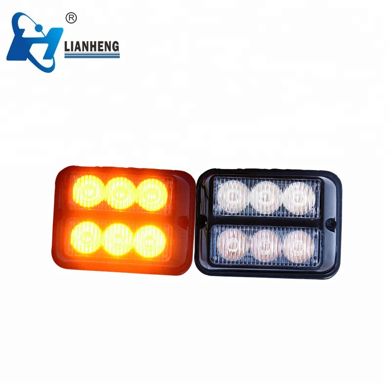 Auto super bright amber LED warning light warning dash light