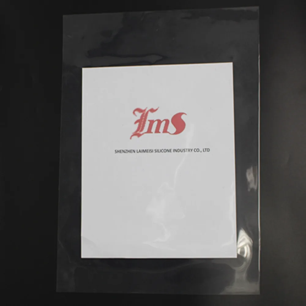 Super Clear Tensile Thin Soft Transparent Medical Grade Silicone Rubber Membrane Sheet Film For Vacuum Press