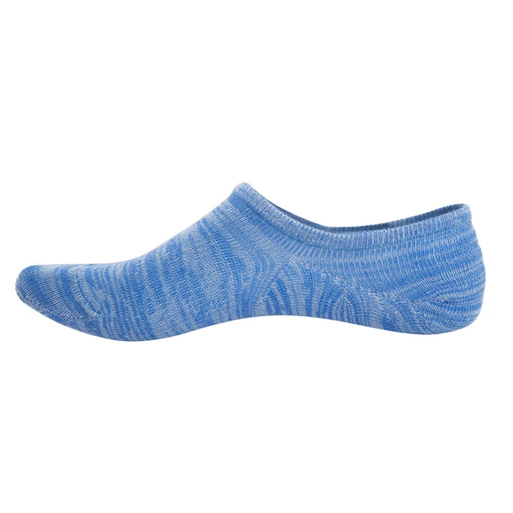 
2019 Summer Amazon fashion Big Size men socks anti-slip gel boat socks Solid Color cotton men no show socks 