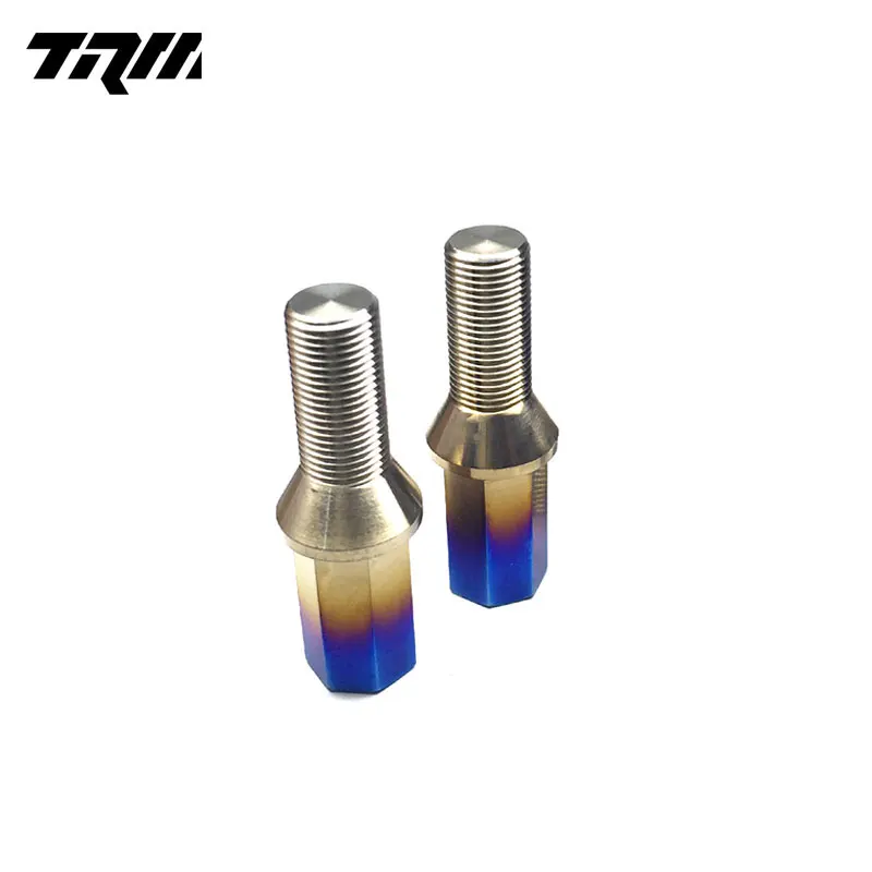 M12x1.5 automotive car titanium wheel lock bolt
