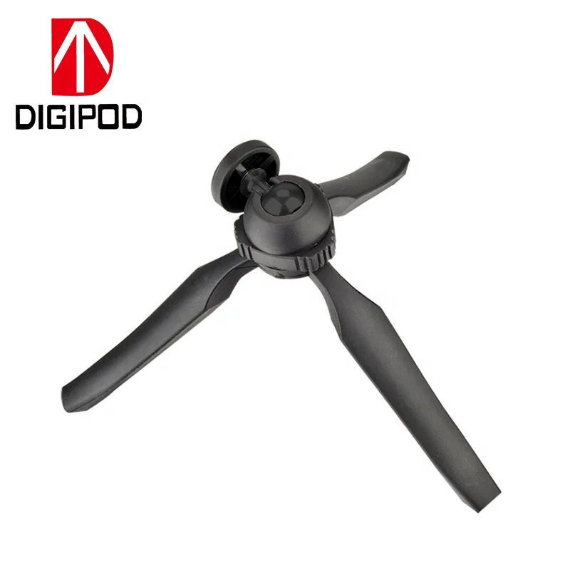
DIGIPOD Mini desk Mobile Phone Tripod For Cell Phone With Smartphone Clasp S-060P+MH-04T 