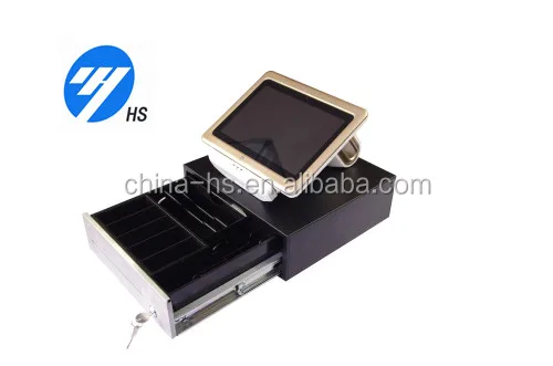 12 inch pos ball bearing slides cash drawer 308A