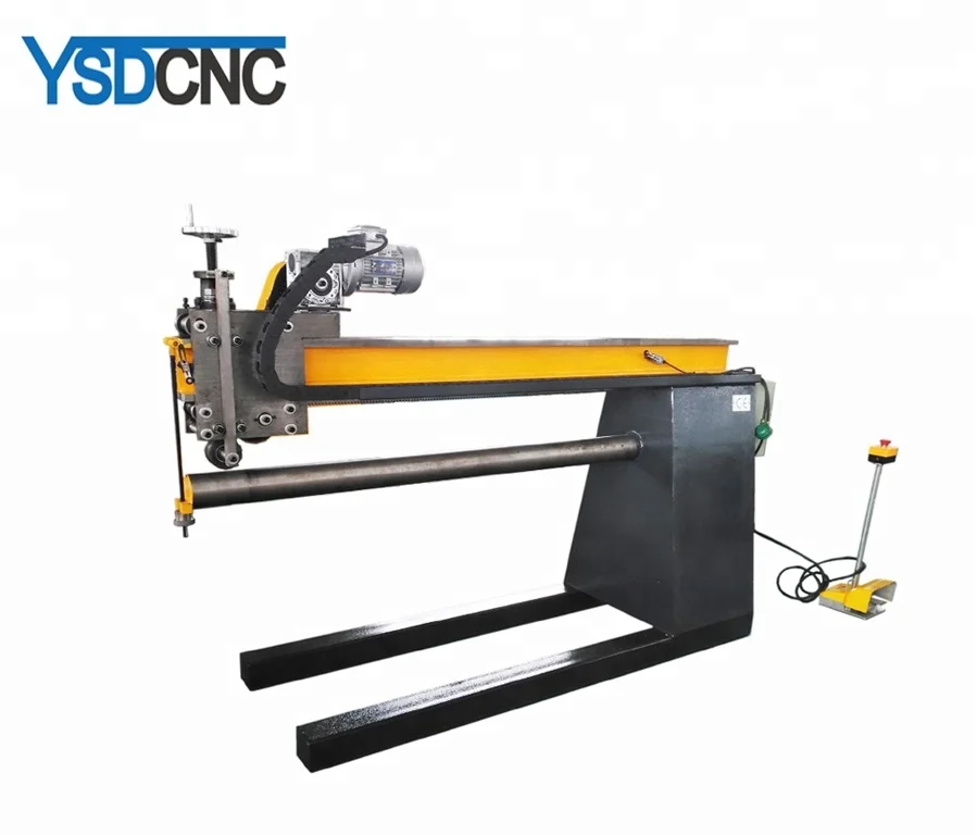 Galvanized Steel HVAC air circular pipe round duct sewing machine