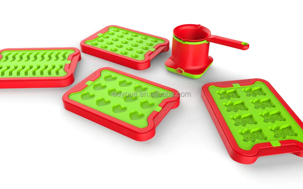 Electric gummy candy maker as seen on TV for kid homemade cute pattern jelly candy machine