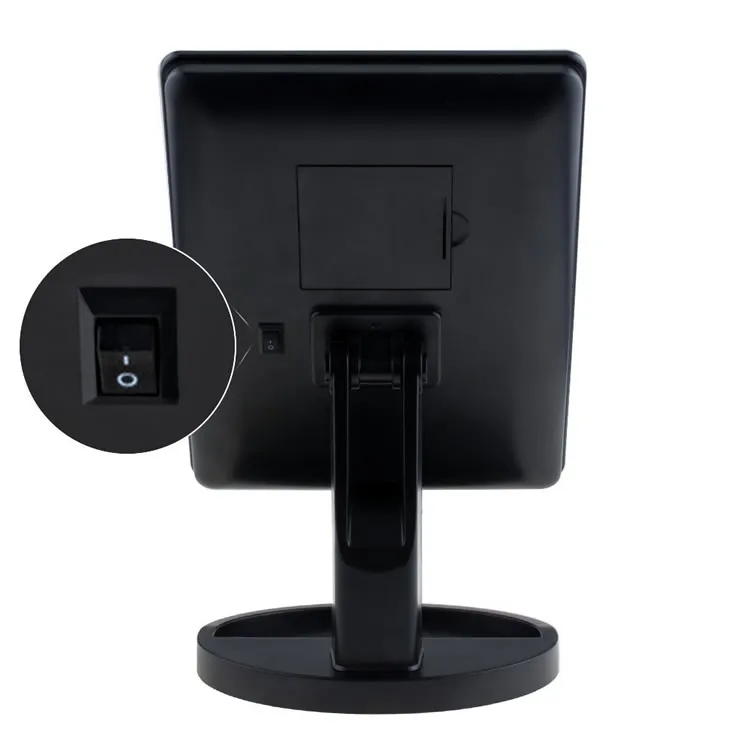 High quality Factory wholesale 180 Degree Free Rotation Customized packaging lighted vanity mirror