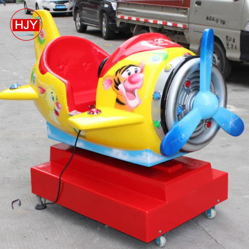 Child Classic Swing Car Coin Operated Simulator Kiddy Ride Key Master Slot