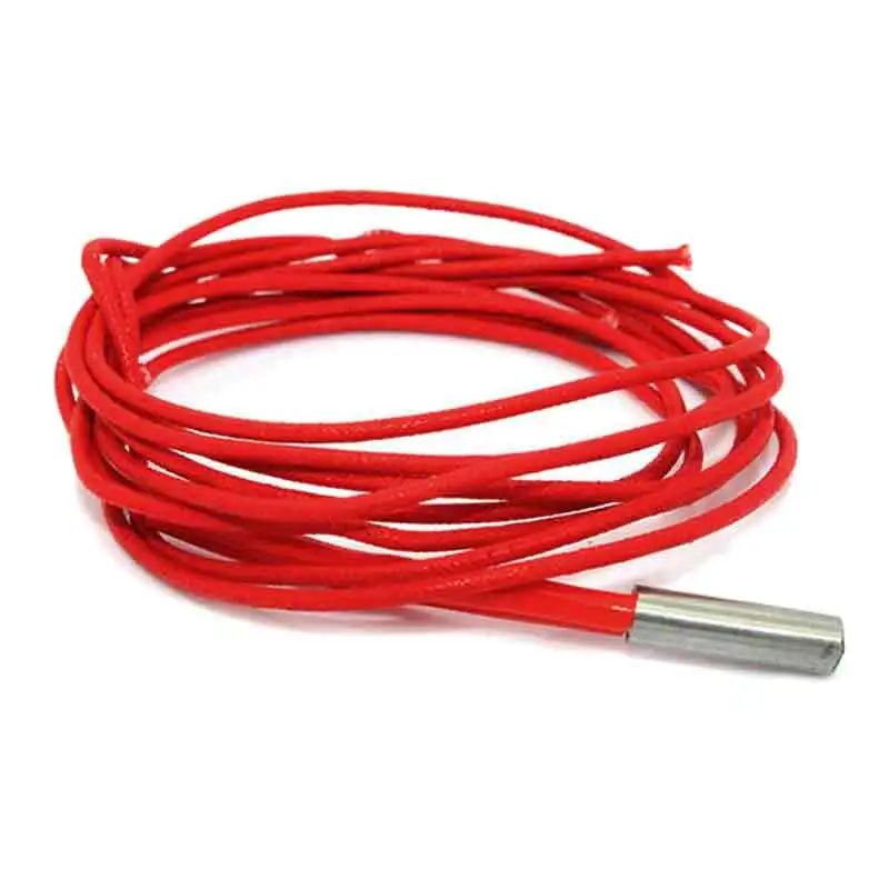 3D Printers Cartridge Heater 12 40W 6*20mm 1M Single Head Electric Heat Pipe Part For MK Mendel Reprap Extruder Parts