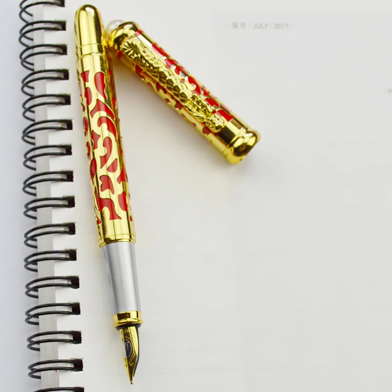 most expensive items jinhao feather metal fountain pen